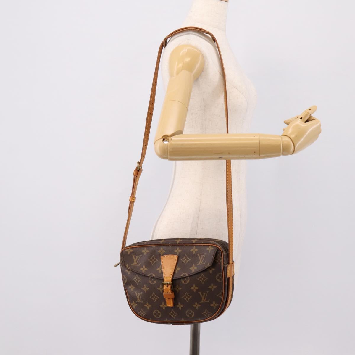 LOUIS VUITTON Monogram Jeune Fille MM Shoulder Bag M51226 LV Auth 205903A