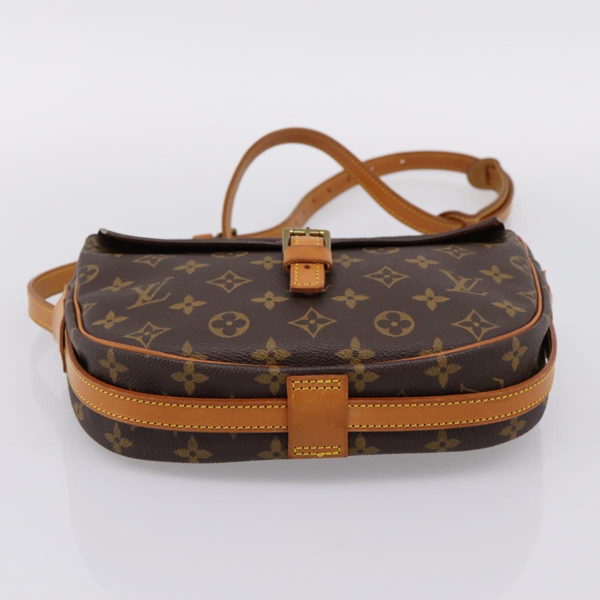 LOUIS VUITTON Monogram Jeune Fille MM Shoulder Bag M51226 LV Auth 205903A