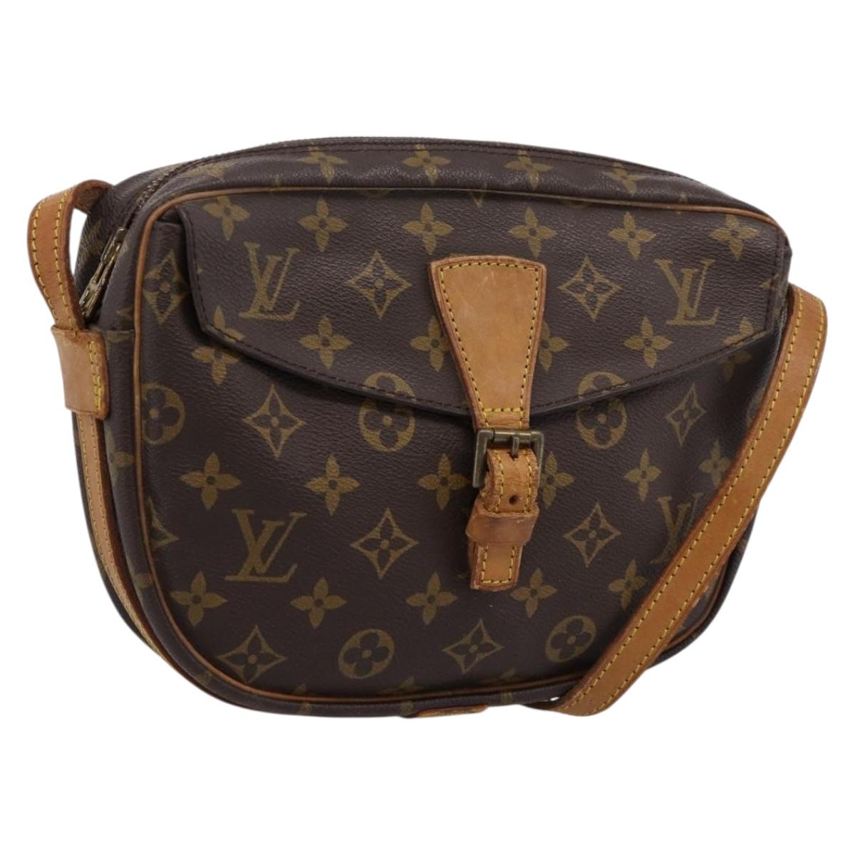 LOUIS VUITTON Monogram Jeune Fille MM Shoulder Bag M51226 LV Auth 205904