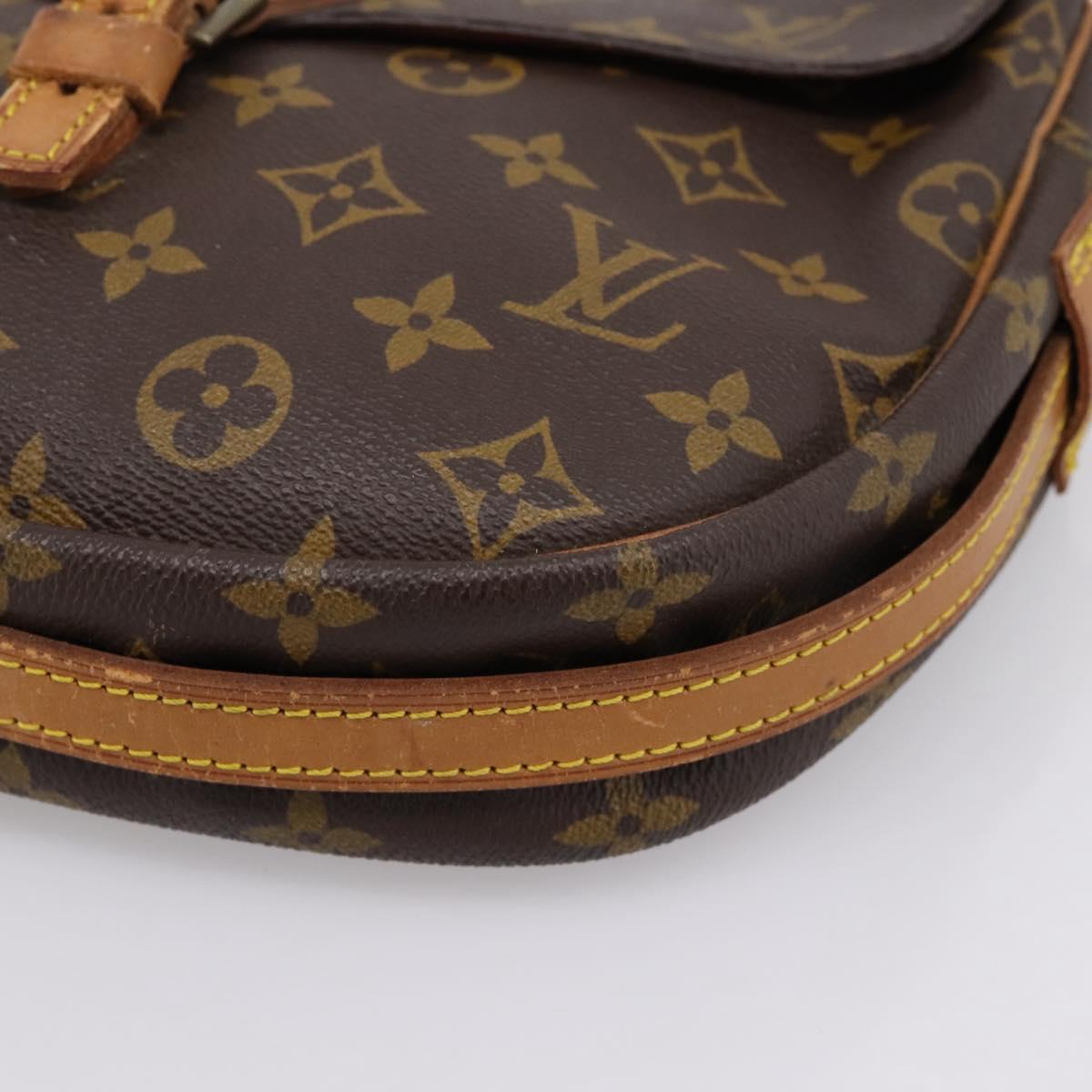 LOUIS VUITTON Monogram Jeune Fille MM Shoulder Bag M51226 LV Auth 205904