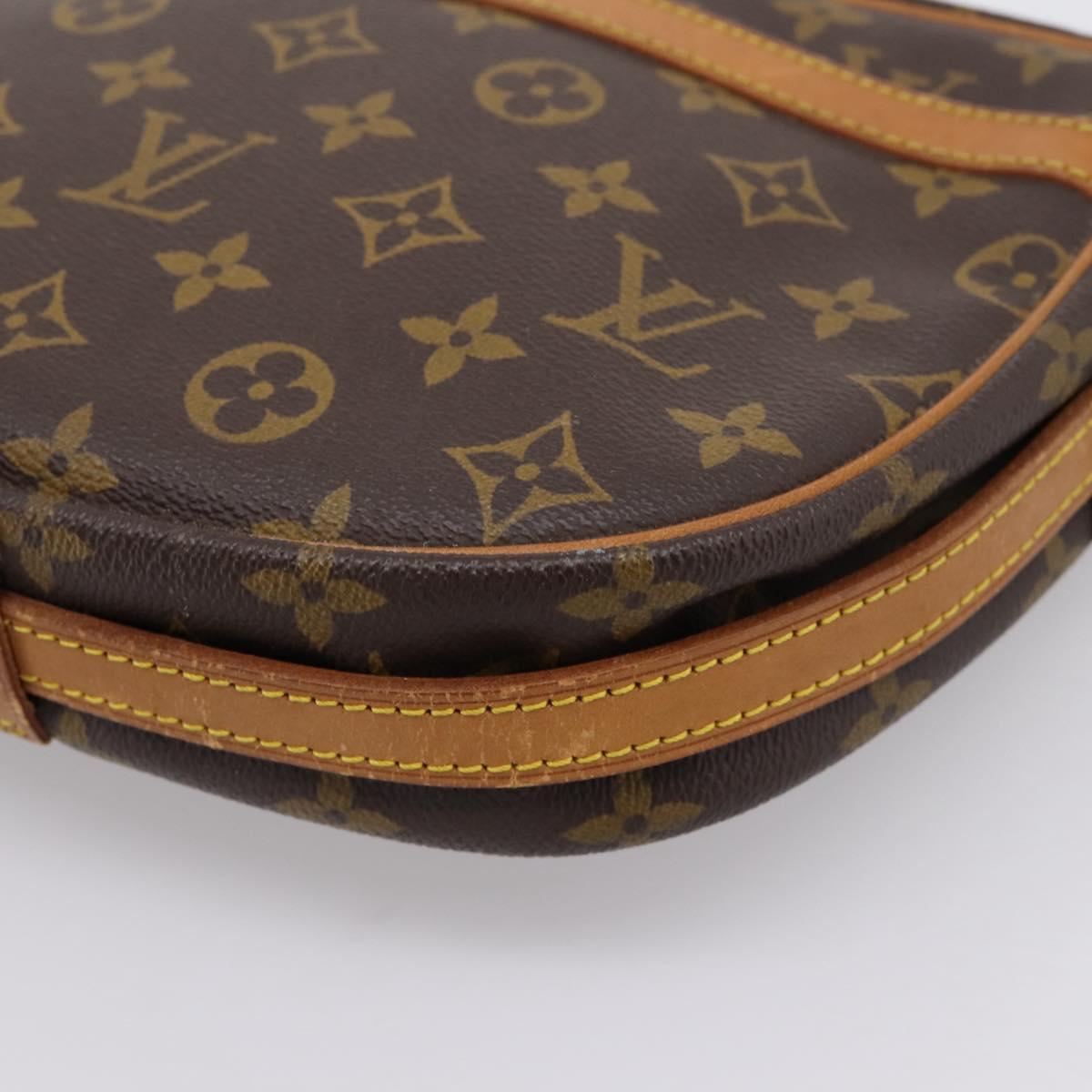 LOUIS VUITTON Monogram Jeune Fille MM Shoulder Bag M51226 LV Auth 205904