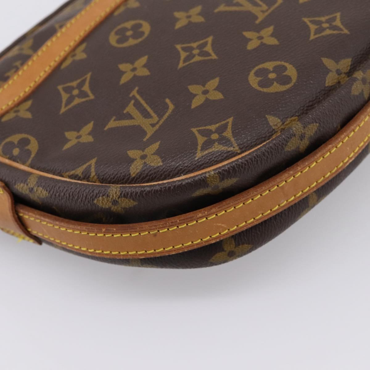 LOUIS VUITTON Monogram Jeune Fille MM Shoulder Bag M51226 LV Auth 205904