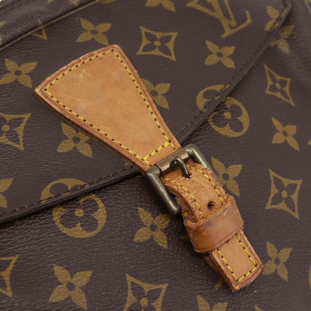 LOUIS VUITTON Monogram Jeune Fille MM Shoulder Bag M51226 LV Auth 205904