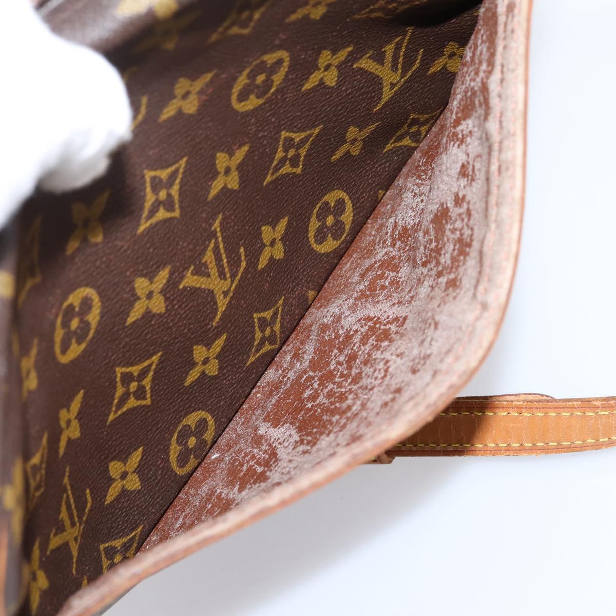 LOUIS VUITTON Monogram Jeune Fille MM Shoulder Bag M51226 LV Auth 205904