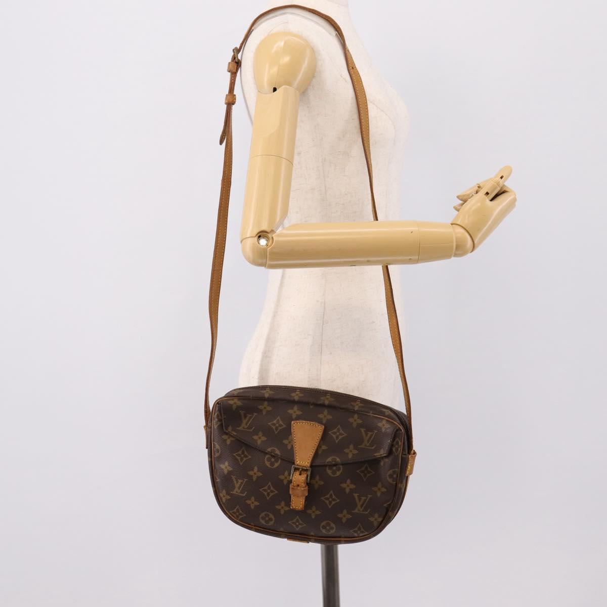 LOUIS VUITTON Monogram Jeune Fille MM Shoulder Bag M51226 LV Auth 205904