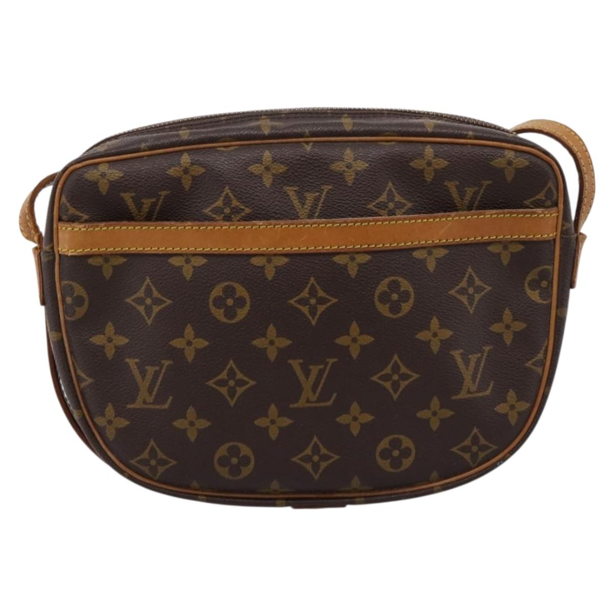 LOUIS VUITTON Monogram Jeune Fille MM Shoulder Bag M51226 LV Auth 205904