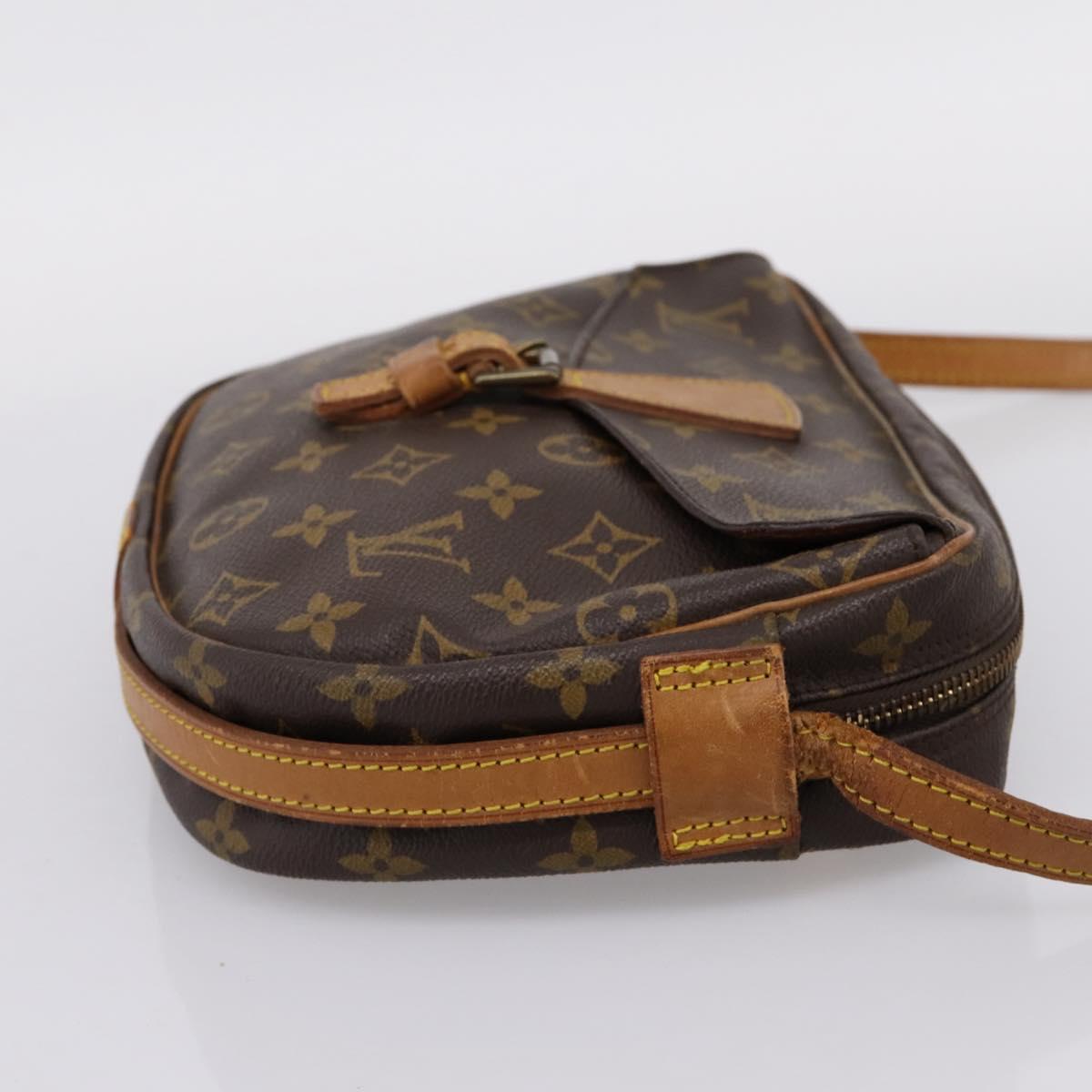 LOUIS VUITTON Monogram Jeune Fille MM Shoulder Bag M51226 LV Auth 205904