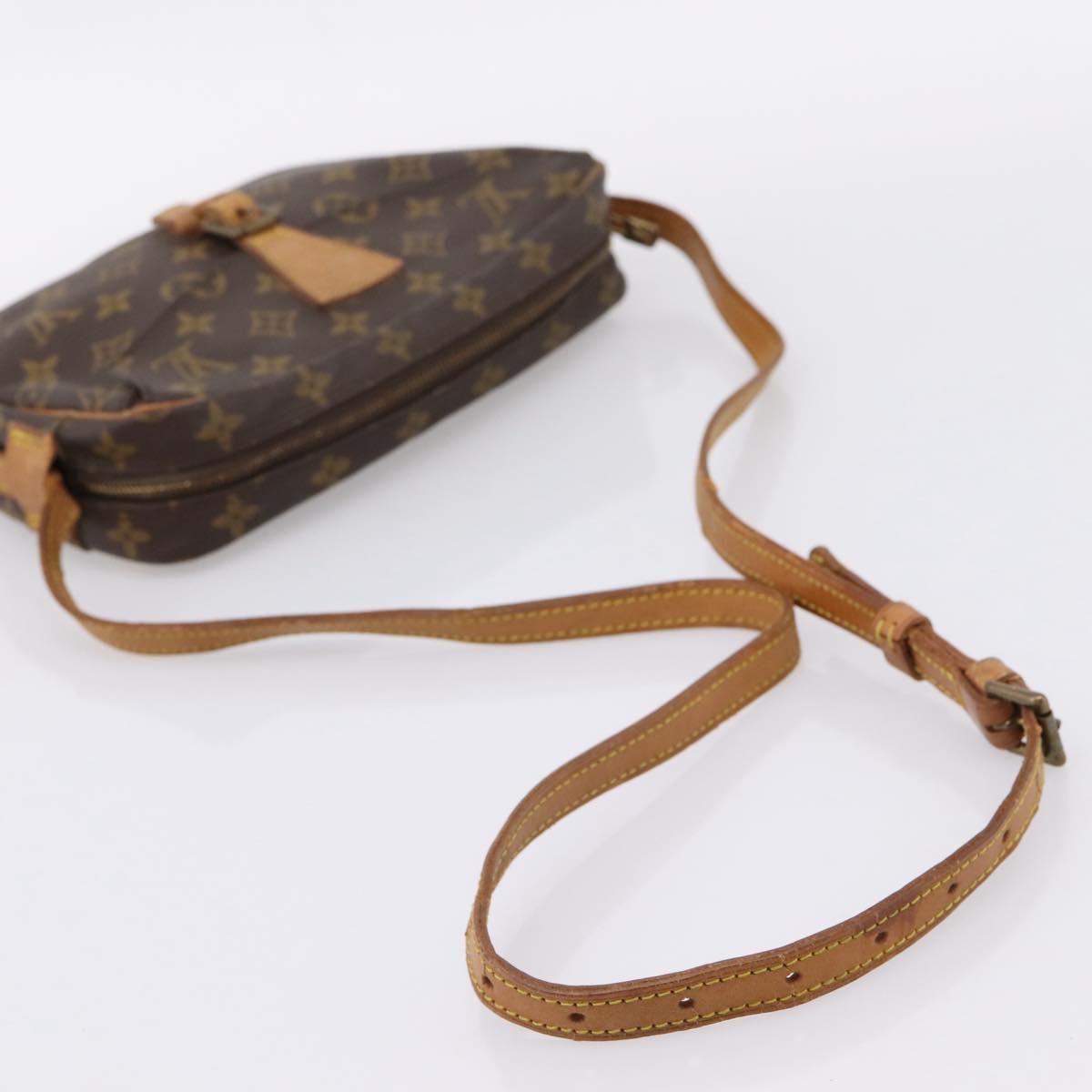 LOUIS VUITTON Monogram Jeune Fille MM Shoulder Bag M51226 LV Auth 205904