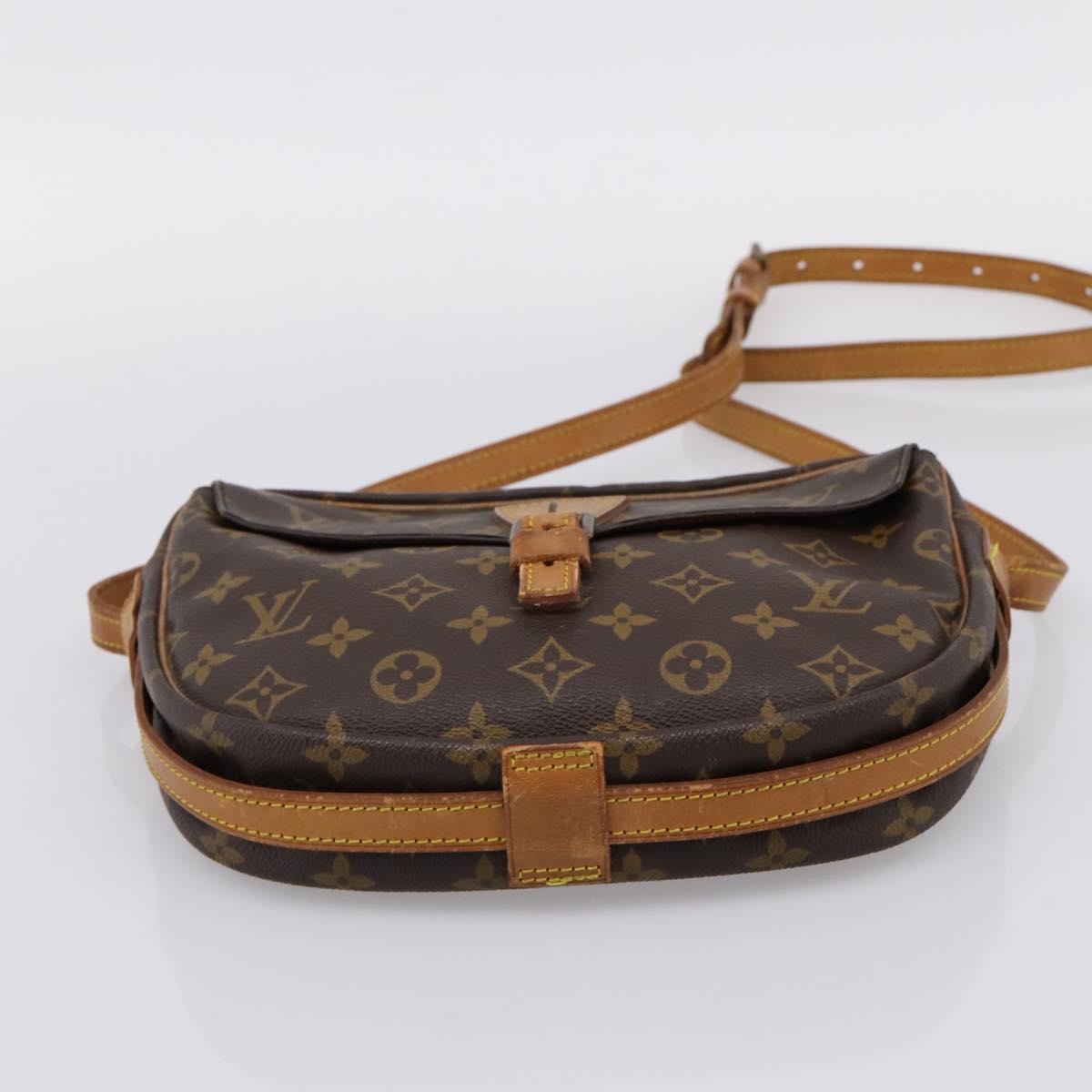 LOUIS VUITTON Monogram Jeune Fille MM Shoulder Bag M51226 LV Auth 205904
