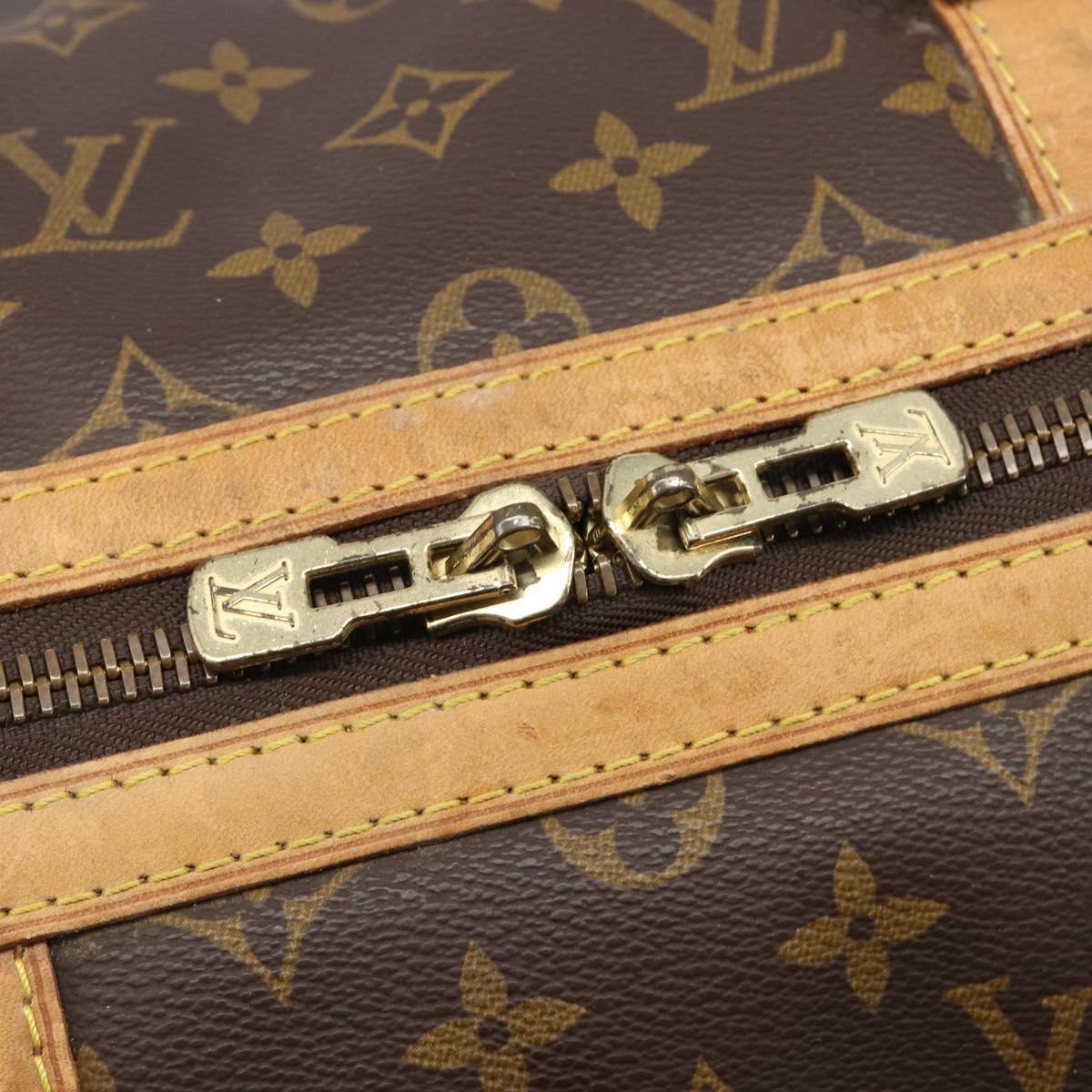 LOUIS VUITTON Monogram Sac Souple 45 Boston Bag M41624 LV Auth 205907
