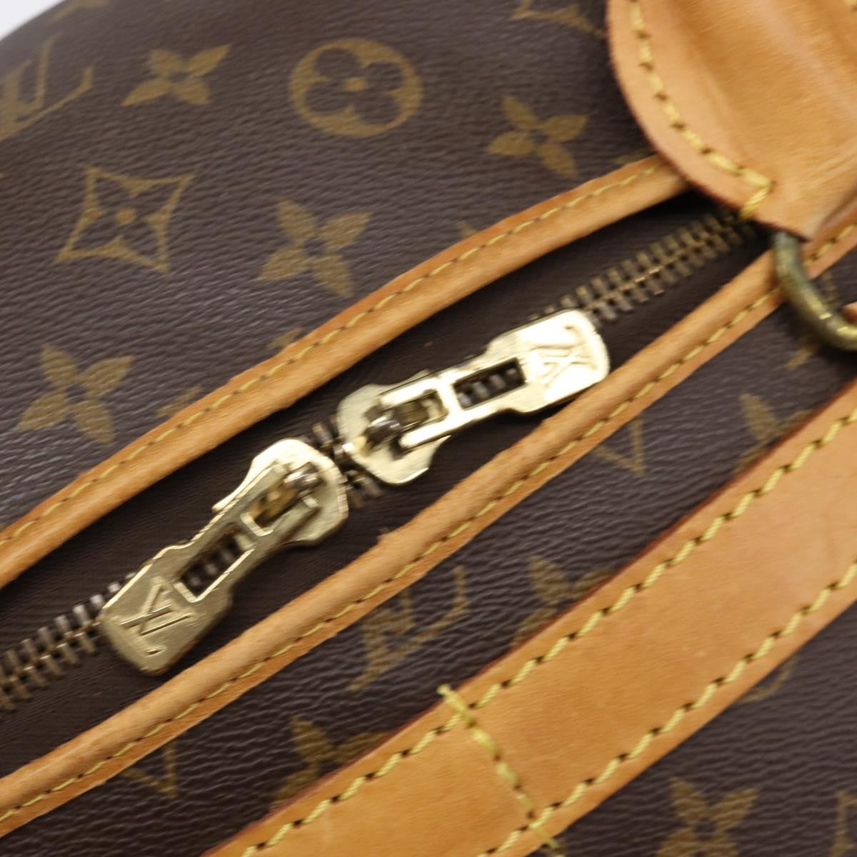LOUIS VUITTON Monogram Sac Chasseur 40 Pet Carry M41924 LV Auth 205908