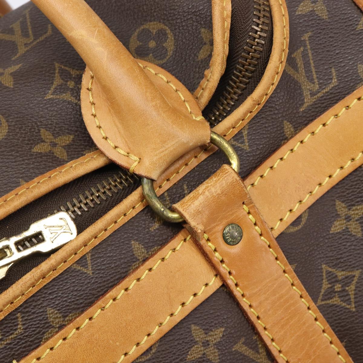 LOUIS VUITTON Monogram Sac Chasseur 40 Pet Carry M41924 LV Auth 205908