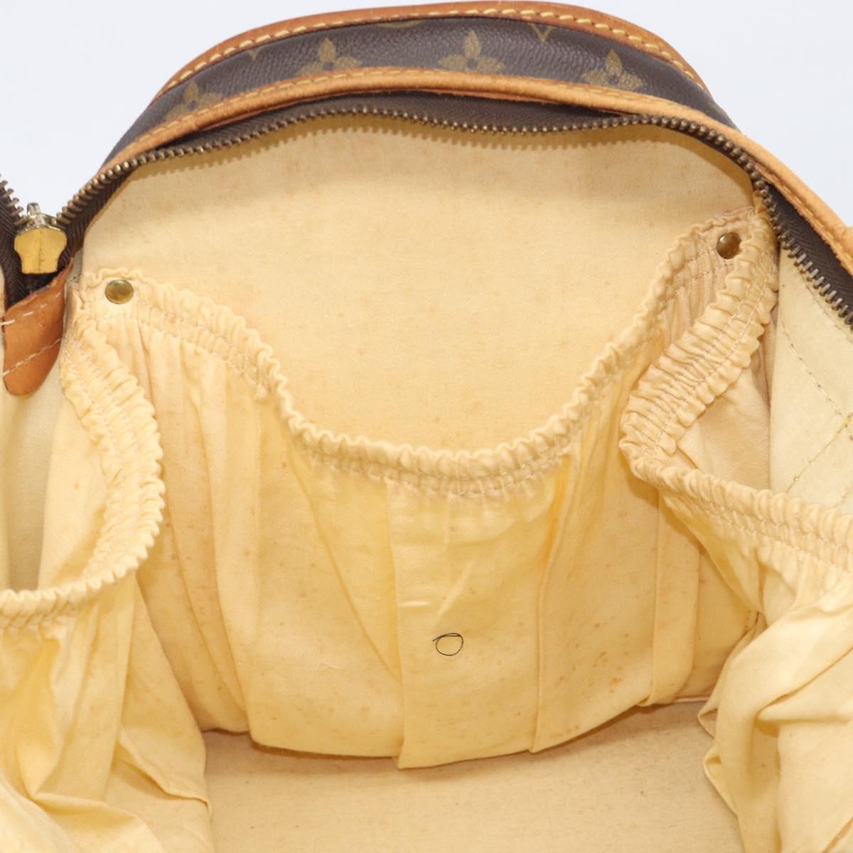 LOUIS VUITTON Monogram Sac Chasseur 40 Pet Carry M41924 LV Auth 205908