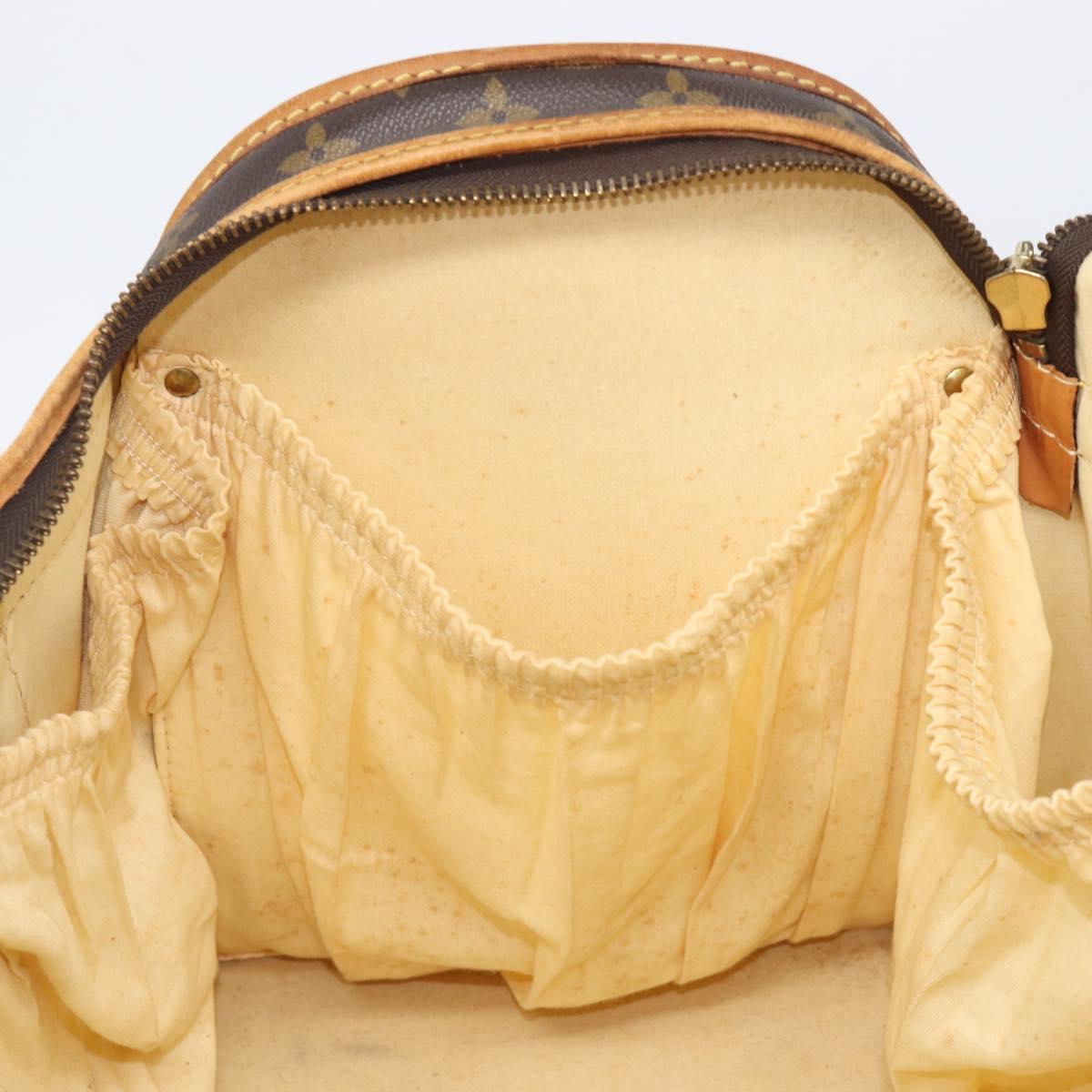 LOUIS VUITTON Monogram Sac Chasseur 40 Pet Carry M41924 LV Auth 205908