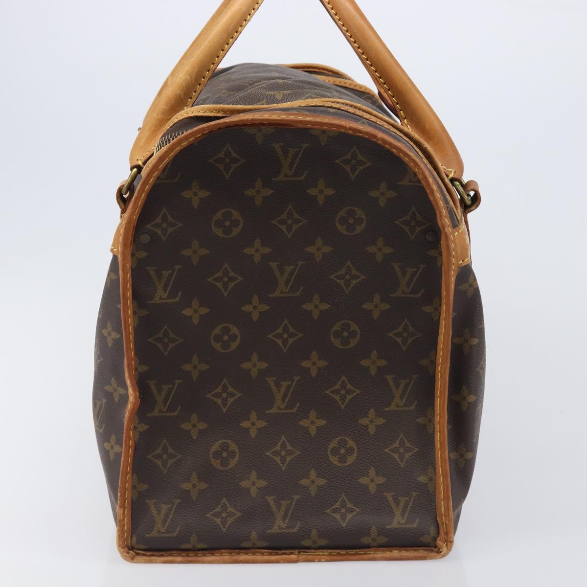 LOUIS VUITTON Monogram Sac Chasseur 40 Pet Carry M41924 LV Auth 205908