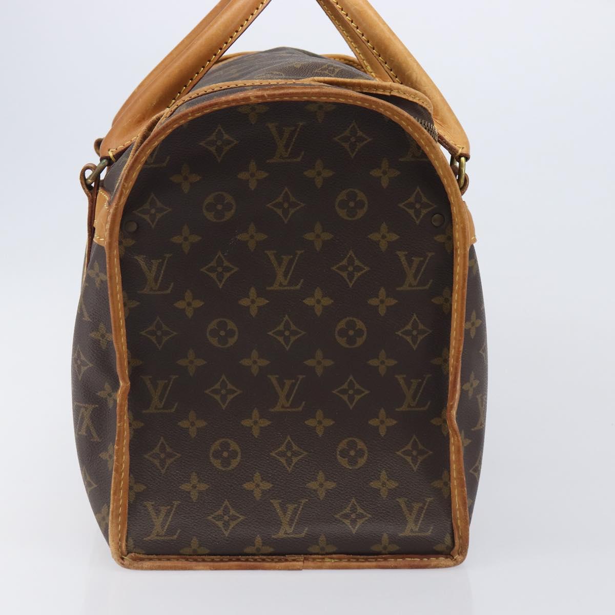 LOUIS VUITTON Monogram Sac Chasseur 40 Pet Carry M41924 LV Auth 205908