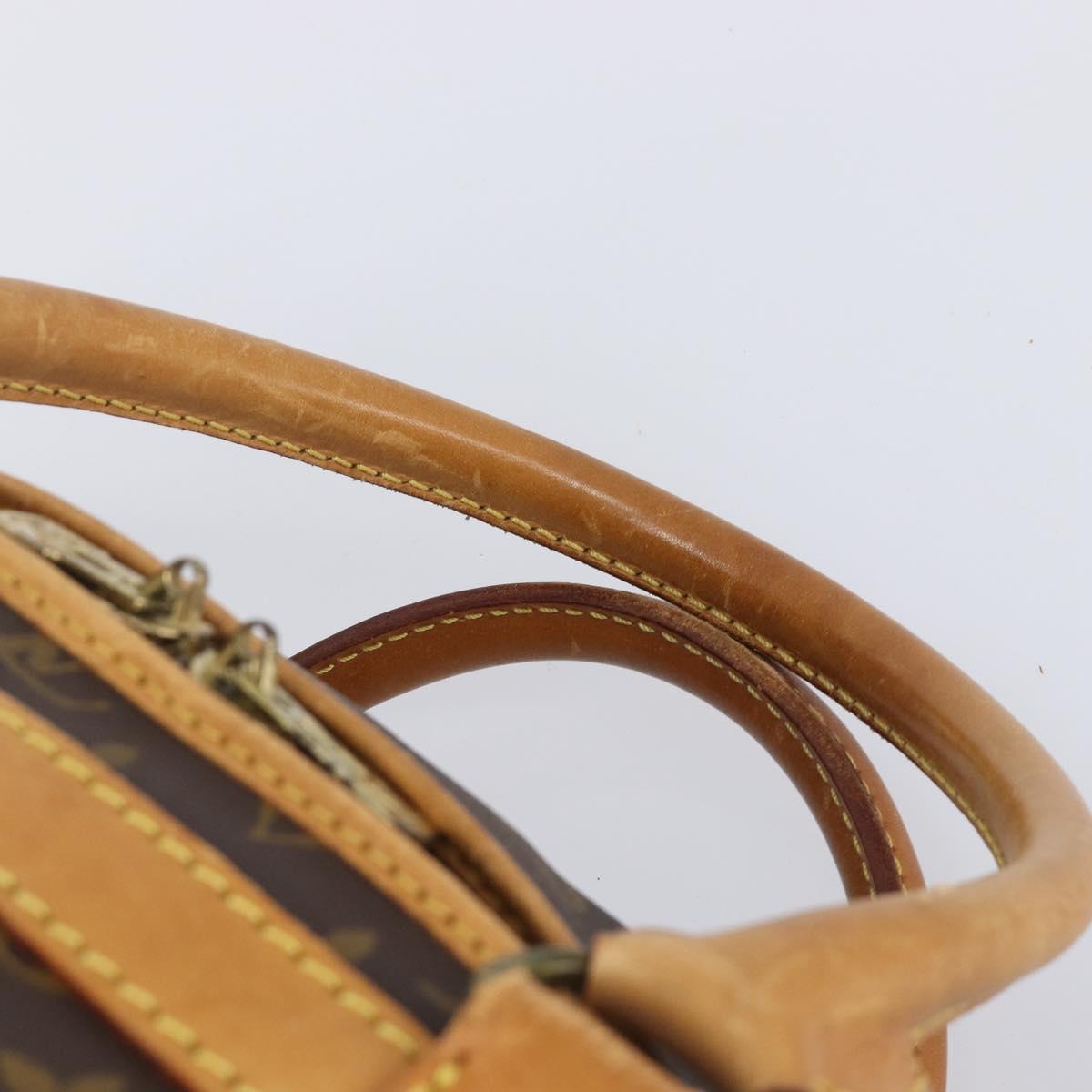 LOUIS VUITTON Monogram Sac Chasseur 40 Pet Carry M41924 LV Auth 205908