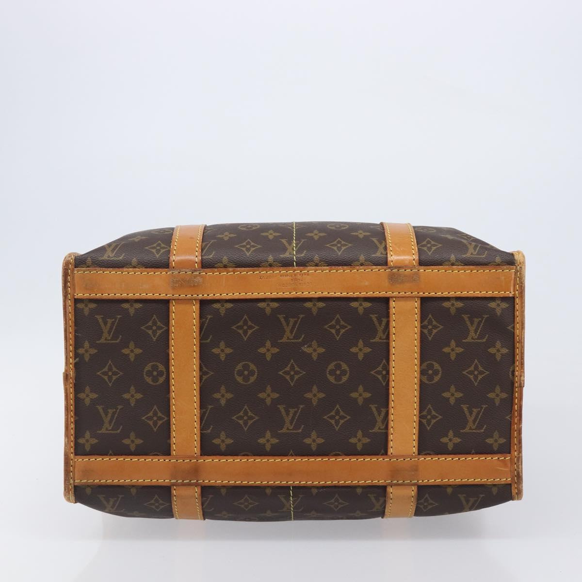 LOUIS VUITTON Monogram Sac Chasseur 40 Pet Carry M41924 LV Auth 205908