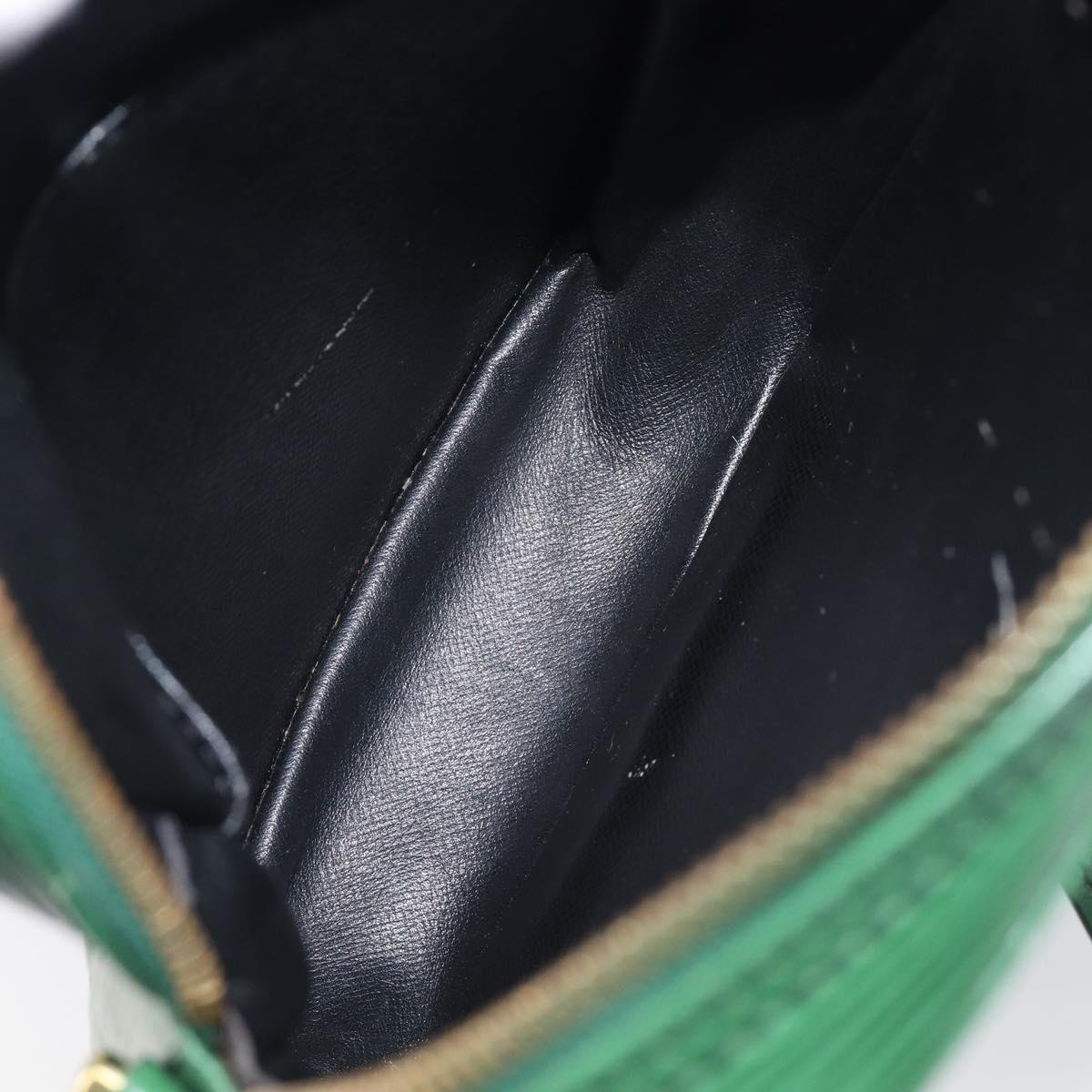 LOUIS VUITTON Epi Danube Shoulder Bag Green M45634 LV Auth 205909A