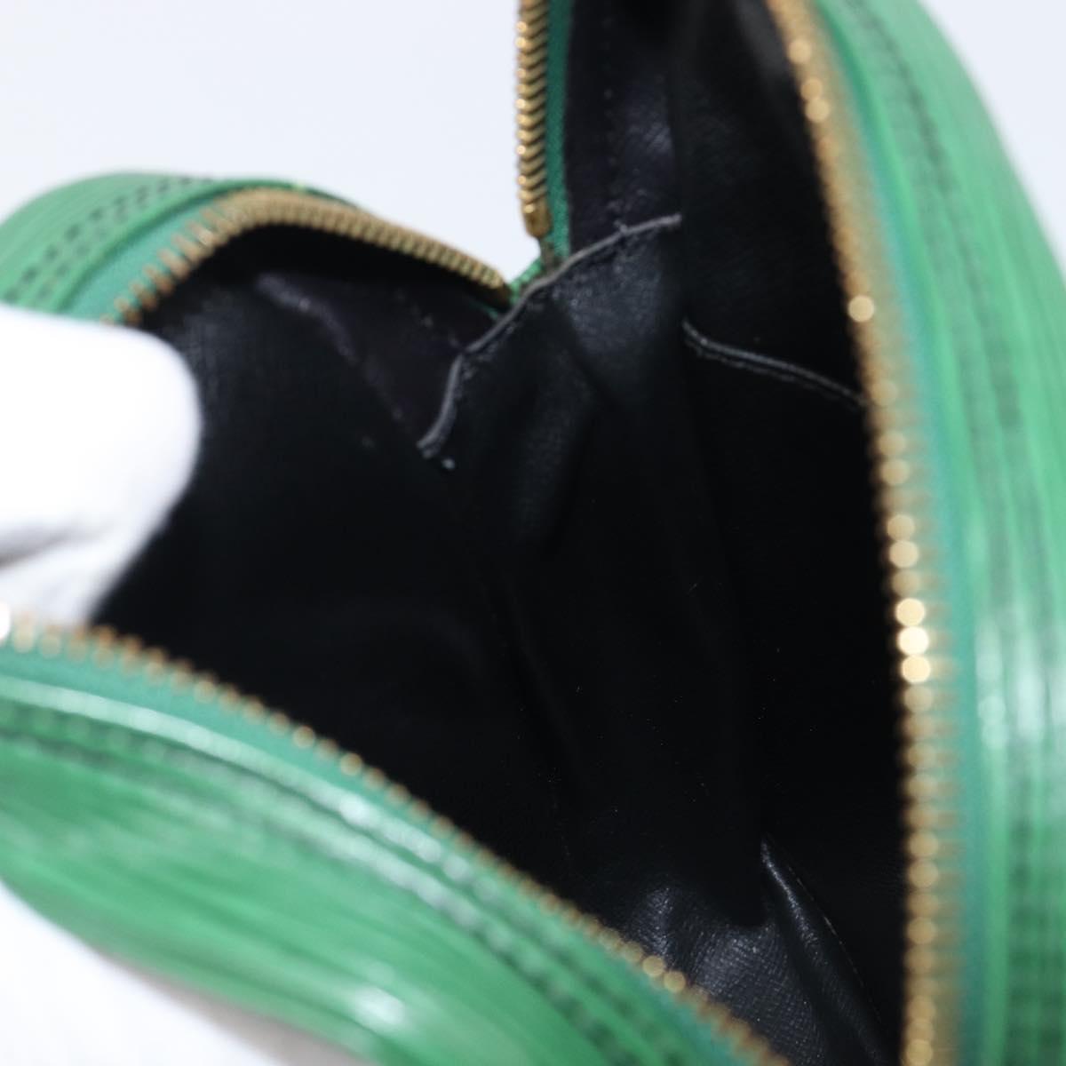 LOUIS VUITTON Epi Danube Shoulder Bag Green M45634 LV Auth 205909A