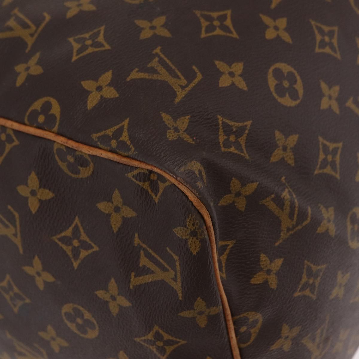 LOUIS VUITTON Monogram Sac Souple 55 Boston Bag M41622 LV Auth 205911