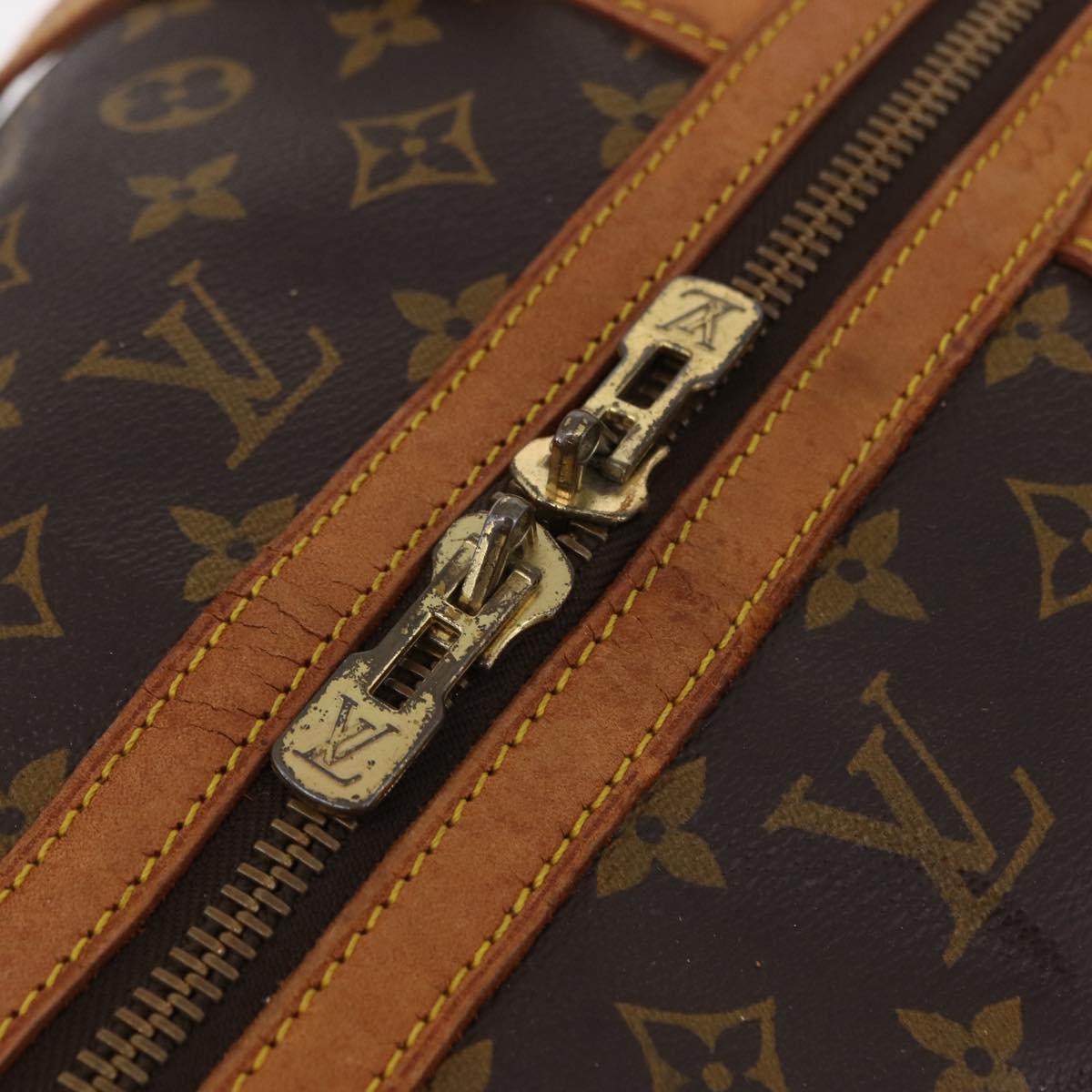 LOUIS VUITTON Monogram Sac Souple 55 Boston Bag M41622 LV Auth 205911