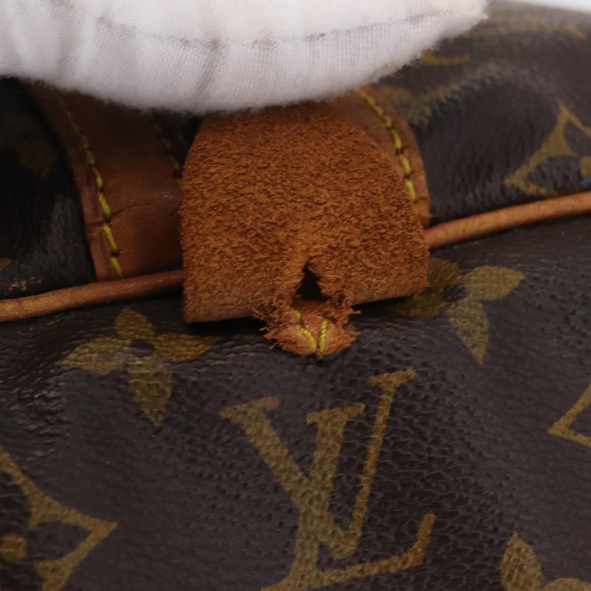 LOUIS VUITTON Monogram Sac Souple 55 Boston Bag M41622 LV Auth 205911