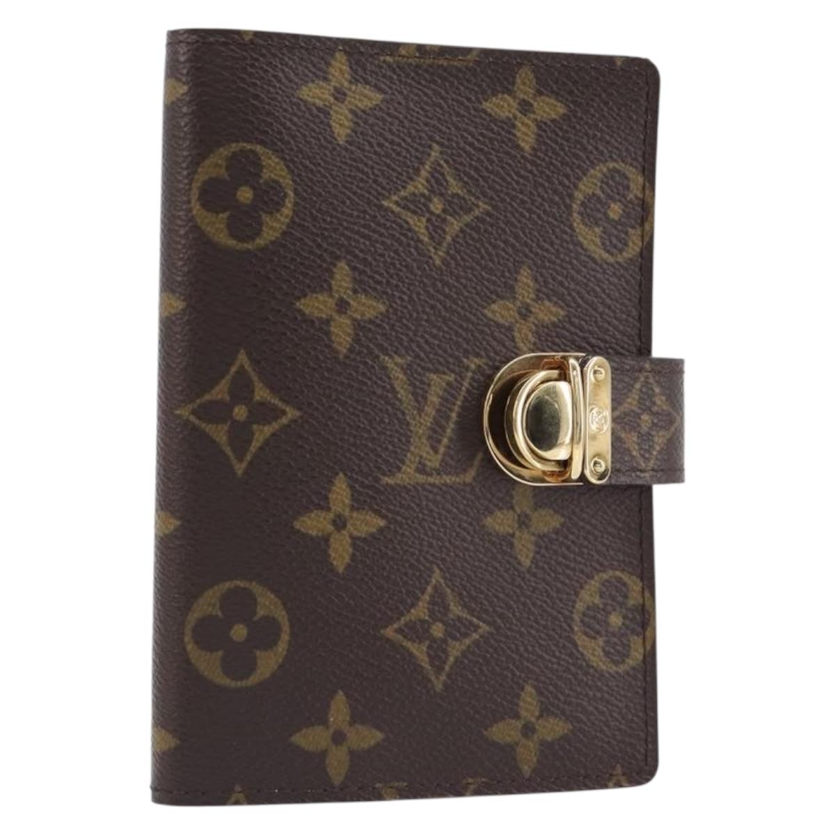 LOUIS VUITTON Monogram Agenda Koala PM Day Planner Cover R21015 LV Auth 205912V