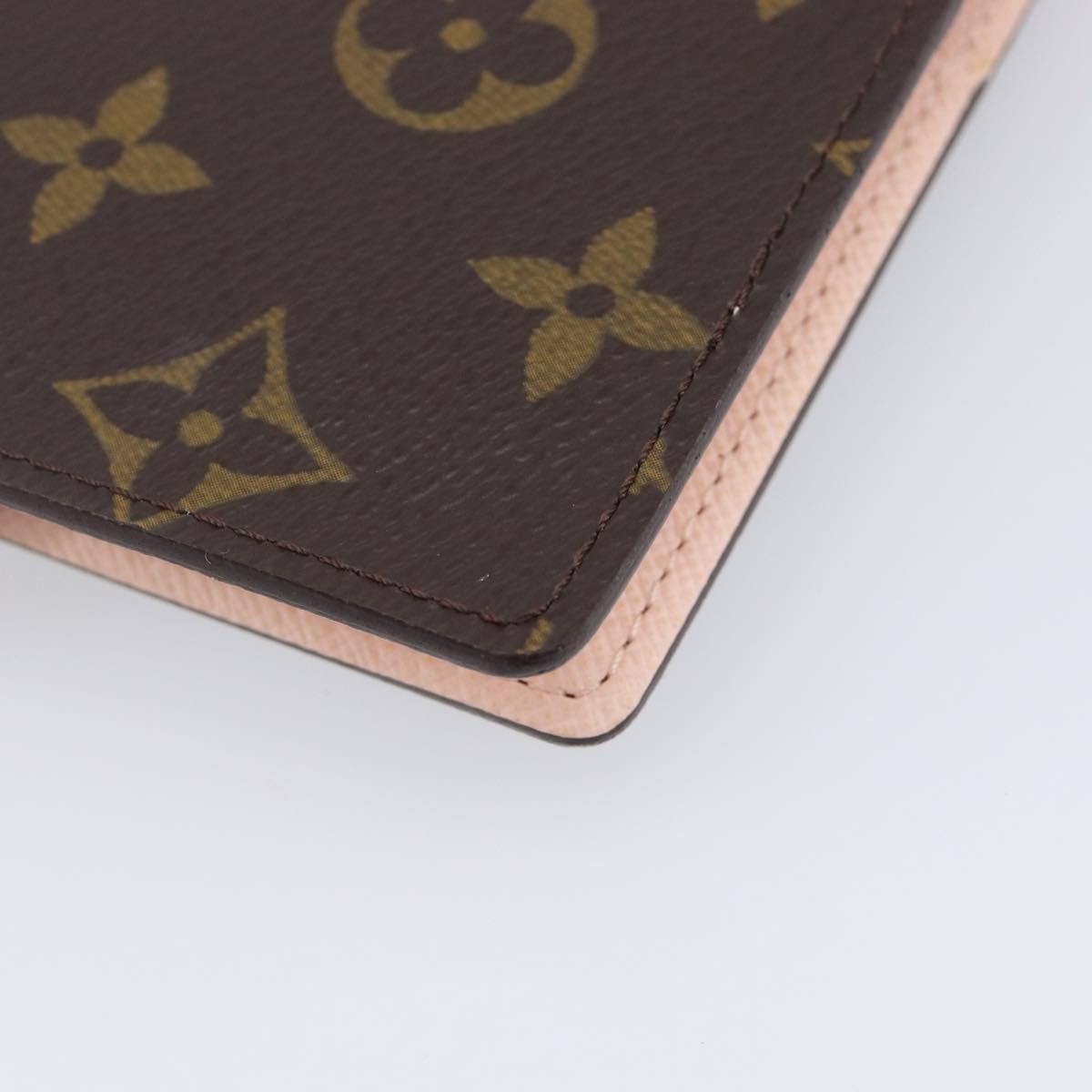 LOUIS VUITTON Monogram Agenda Koala PM Day Planner Cover R21015 LV Auth 205912V
