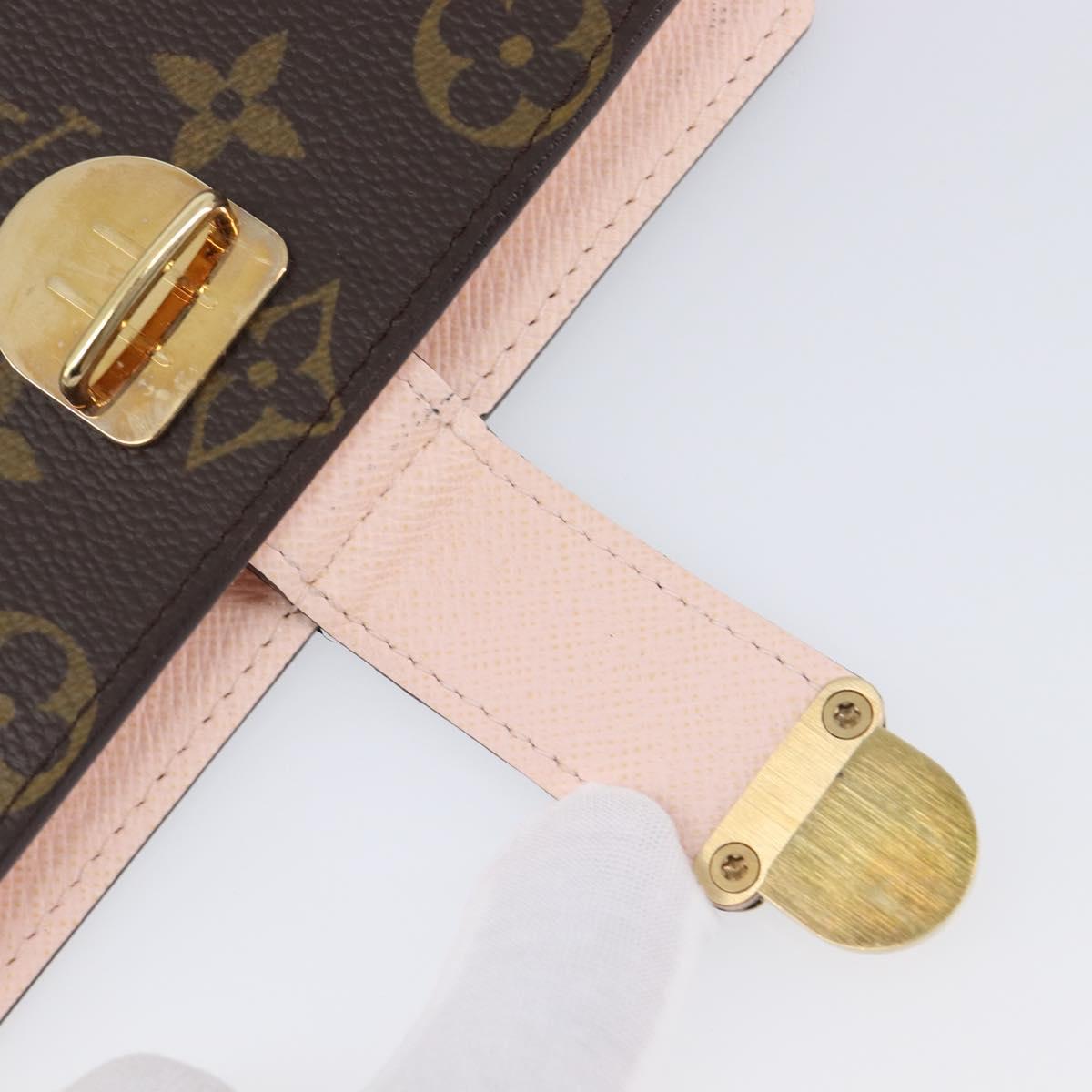 LOUIS VUITTON Monogram Agenda Koala PM Day Planner Cover R21015 LV Auth 205912V