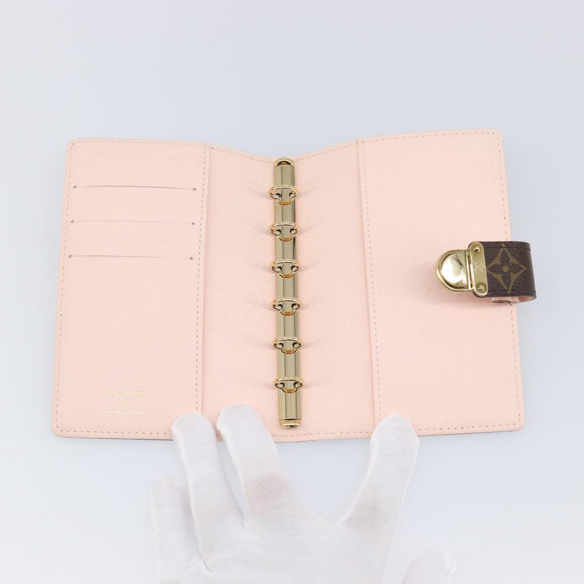 LOUIS VUITTON Monogram Agenda Koala PM Day Planner Cover R21015 LV Auth 205912V