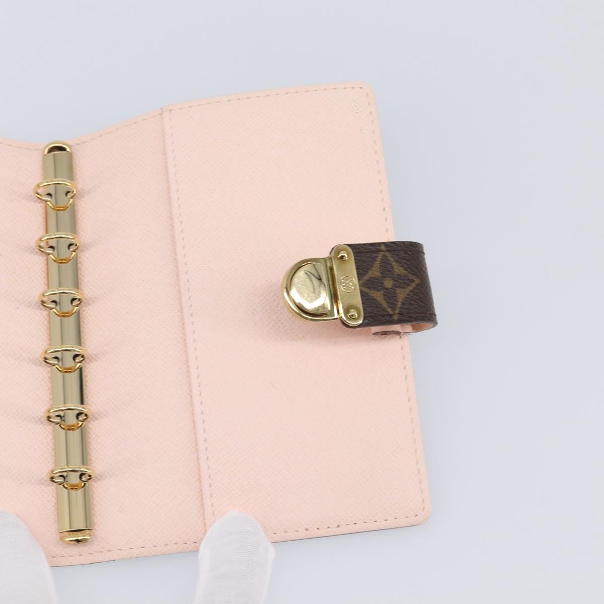 LOUIS VUITTON Monogram Agenda Koala PM Day Planner Cover R21015 LV Auth 205912V