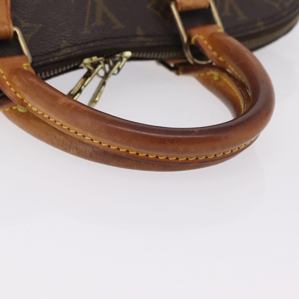 LOUIS VUITTON Monogram Alma Hand Bag M51130 LV Auth 205913