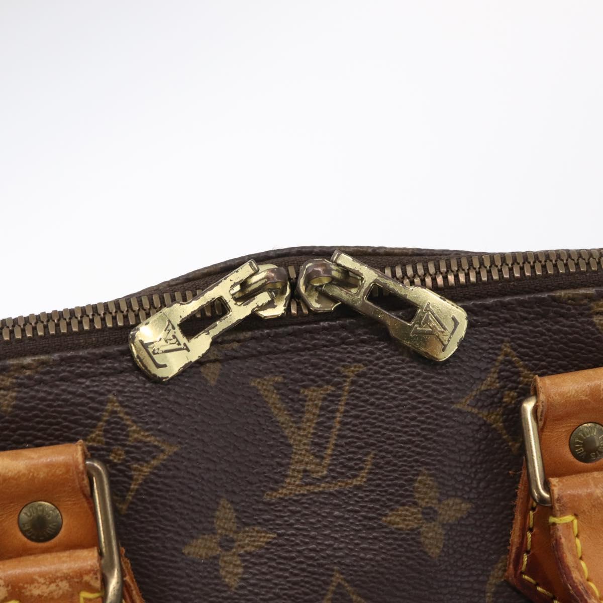LOUIS VUITTON Monogram Alma Hand Bag M51130 LV Auth 205913
