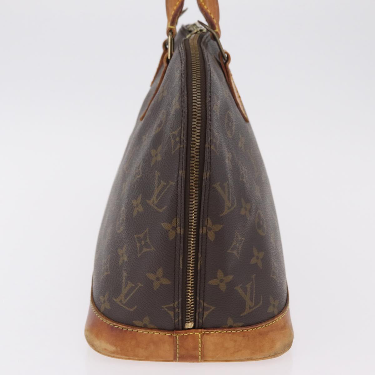 LOUIS VUITTON Monogram Alma Hand Bag M51130 LV Auth 205913