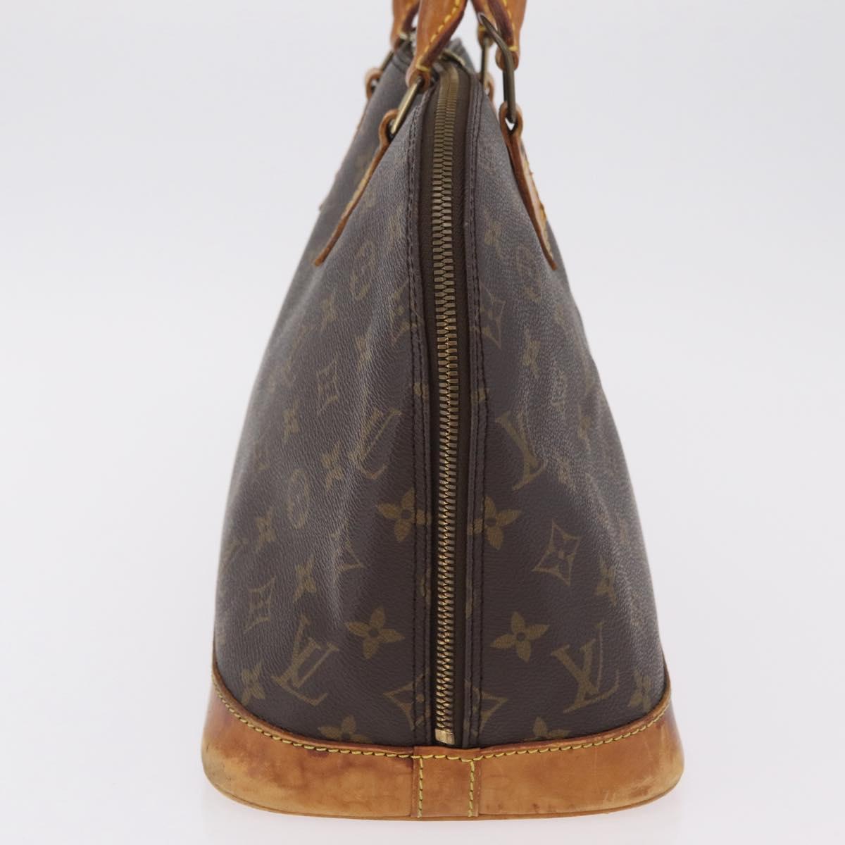 LOUIS VUITTON Monogram Alma Hand Bag M51130 LV Auth 205913