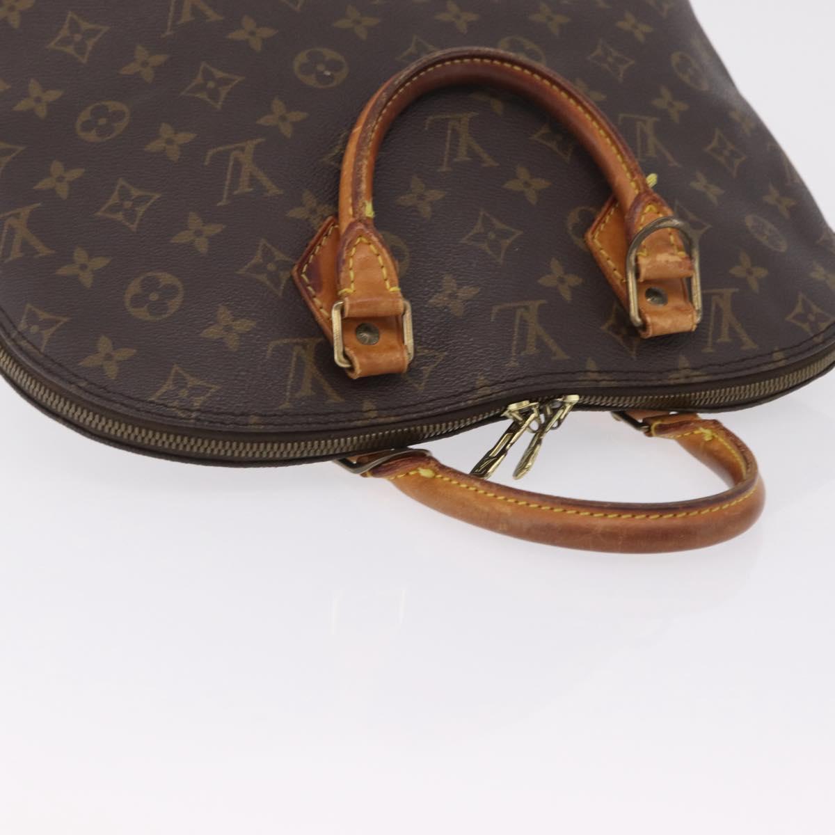 LOUIS VUITTON Monogram Alma Hand Bag M51130 LV Auth 205913
