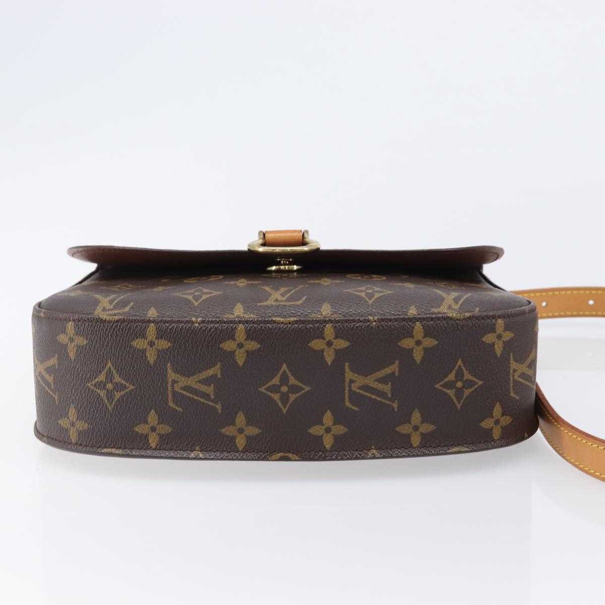 LOUIS VUITTON Monogram Saint Cloud GM Shoulder Bag M51242 LV Auth 205915A