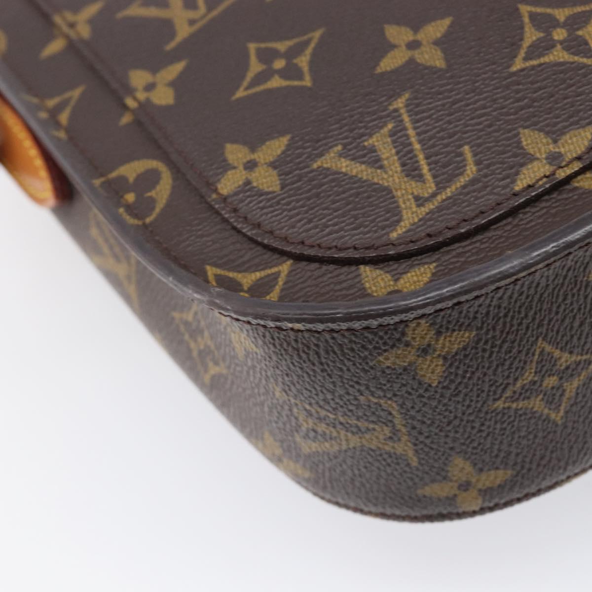 LOUIS VUITTON Monogram Saint Cloud GM Shoulder Bag M51242 LV Auth 205915A