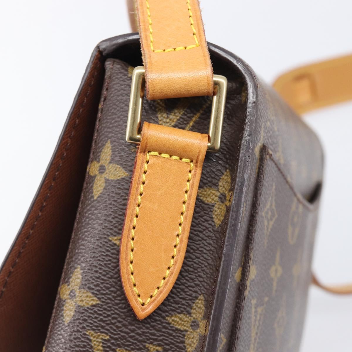 LOUIS VUITTON Monogram Saint Cloud GM Shoulder Bag M51242 LV Auth 205915A