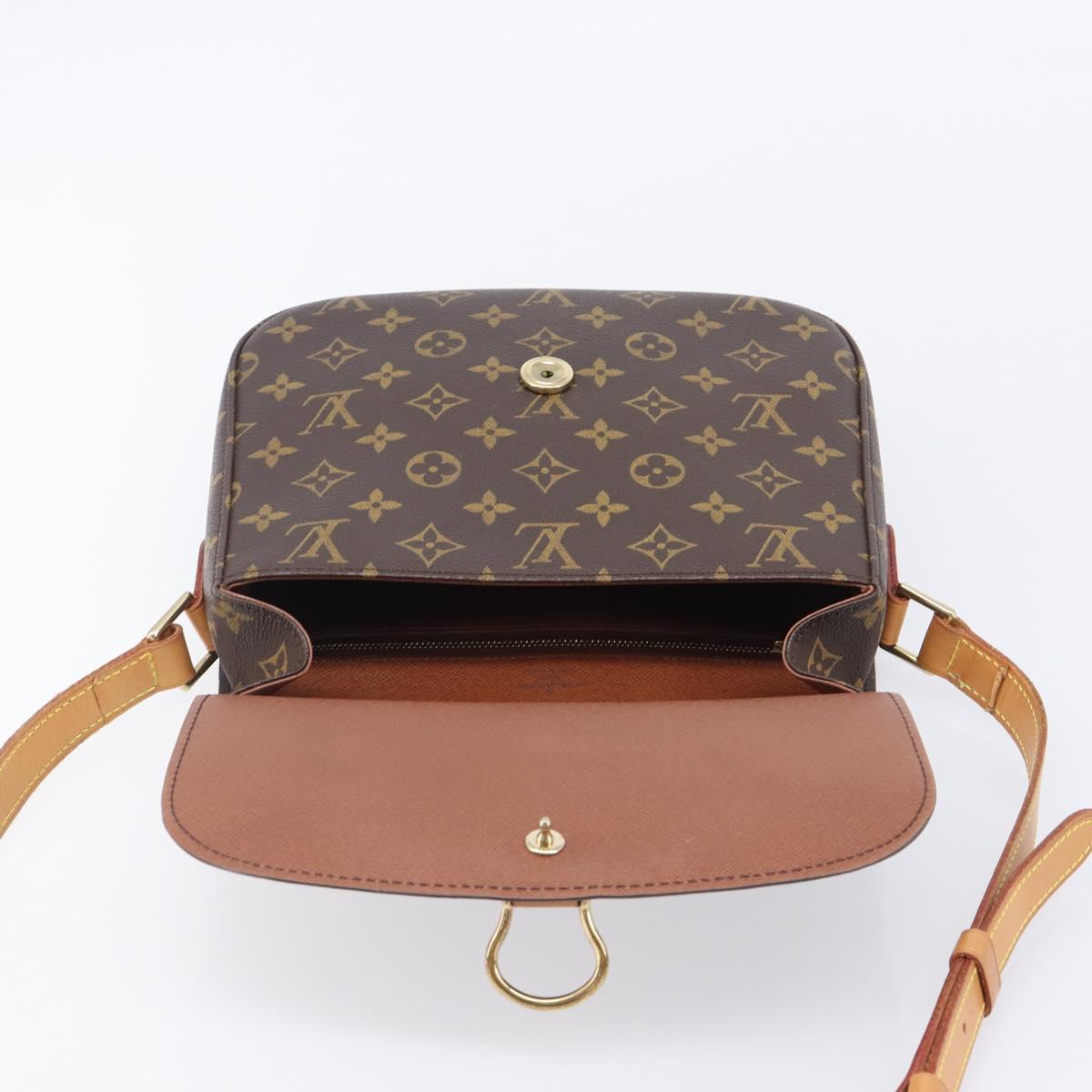 LOUIS VUITTON Monogram Saint Cloud GM Shoulder Bag M51242 LV Auth 205915A