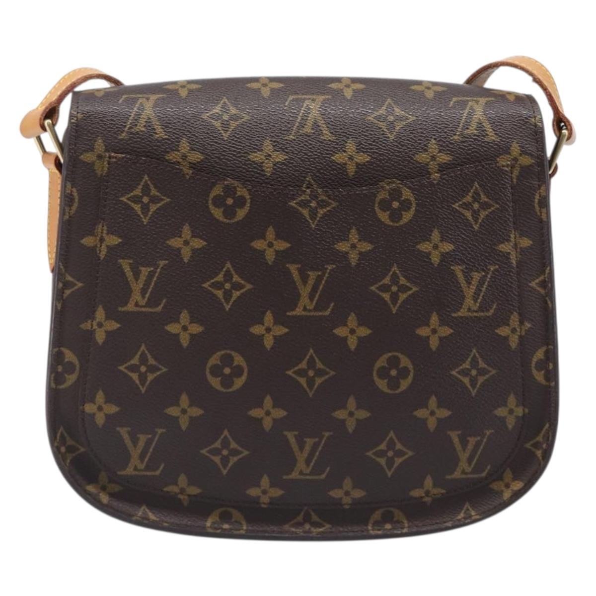 LOUIS VUITTON Monogram Saint Cloud GM Shoulder Bag M51242 LV Auth 205915A