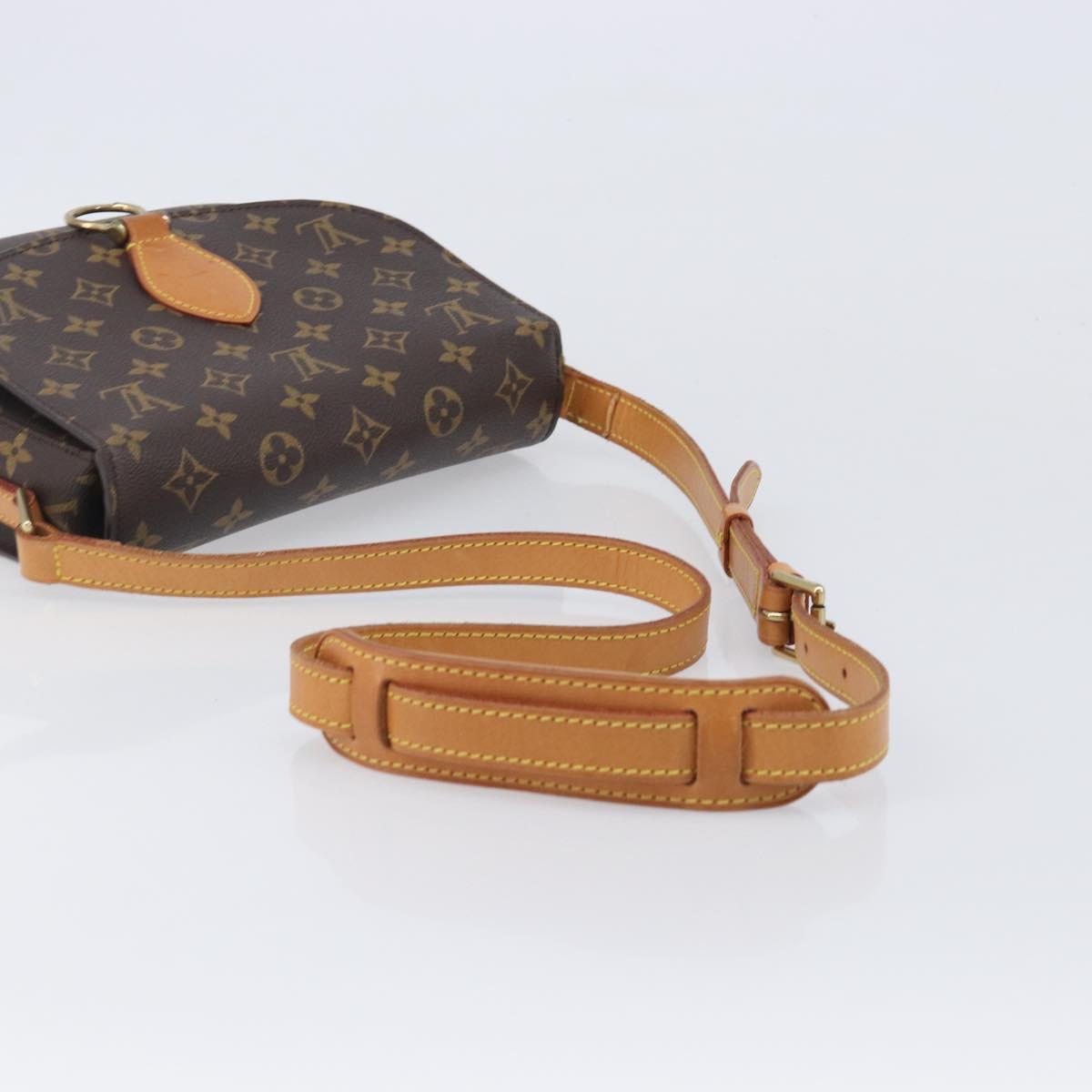 LOUIS VUITTON Monogram Saint Cloud GM Shoulder Bag M51242 LV Auth 205915A