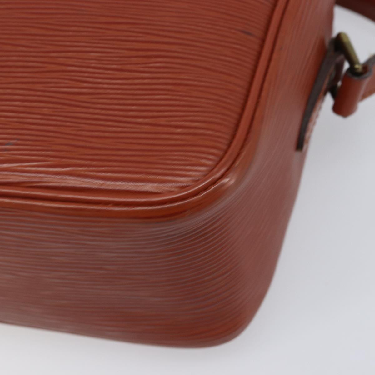 LOUIS VUITTON Epi Trocadero 27 Shoulder Bag Brown M52313 LV Auth 205918