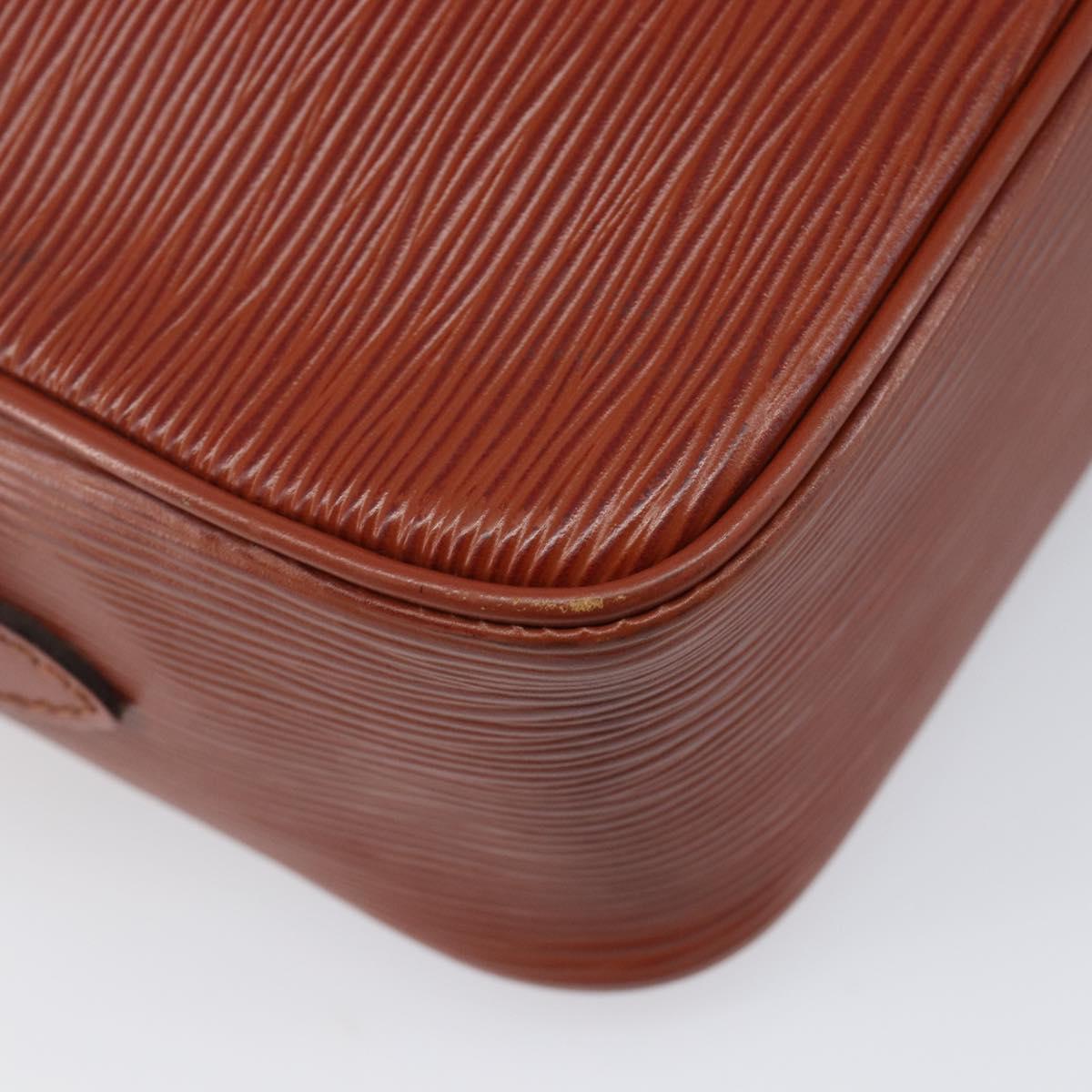 LOUIS VUITTON Epi Trocadero 27 Shoulder Bag Brown M52313 LV Auth 205918