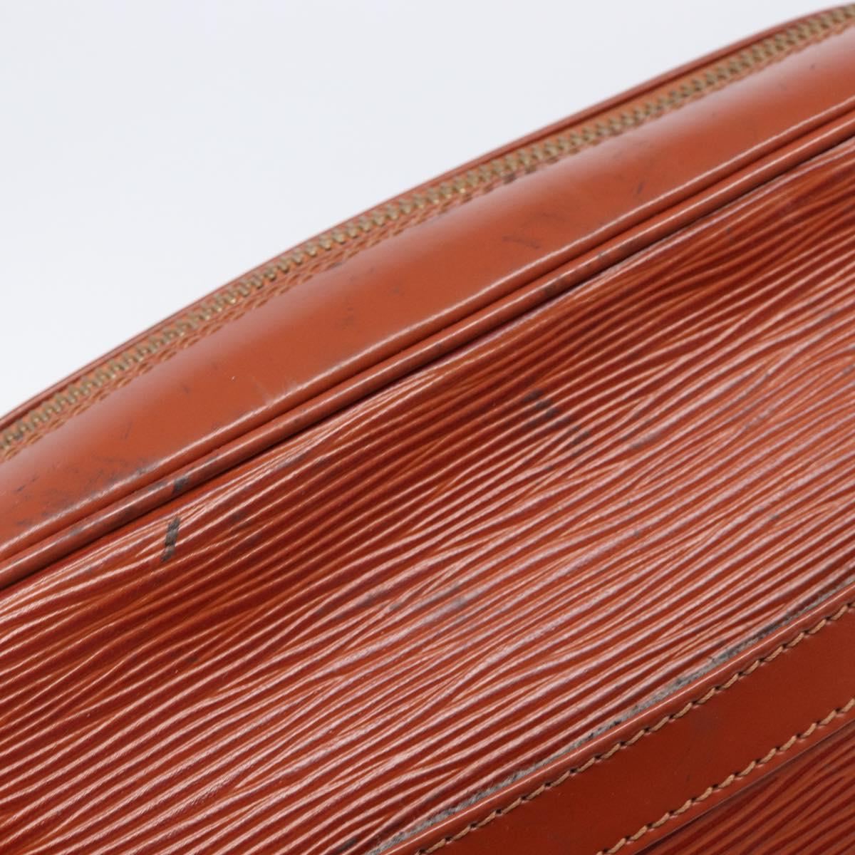 LOUIS VUITTON Epi Trocadero 27 Shoulder Bag Brown M52313 LV Auth 205918