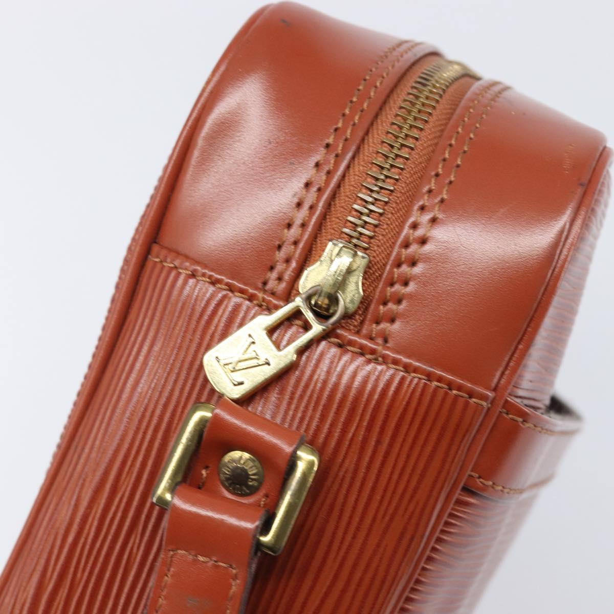 LOUIS VUITTON Epi Trocadero 27 Shoulder Bag Brown M52313 LV Auth 205918