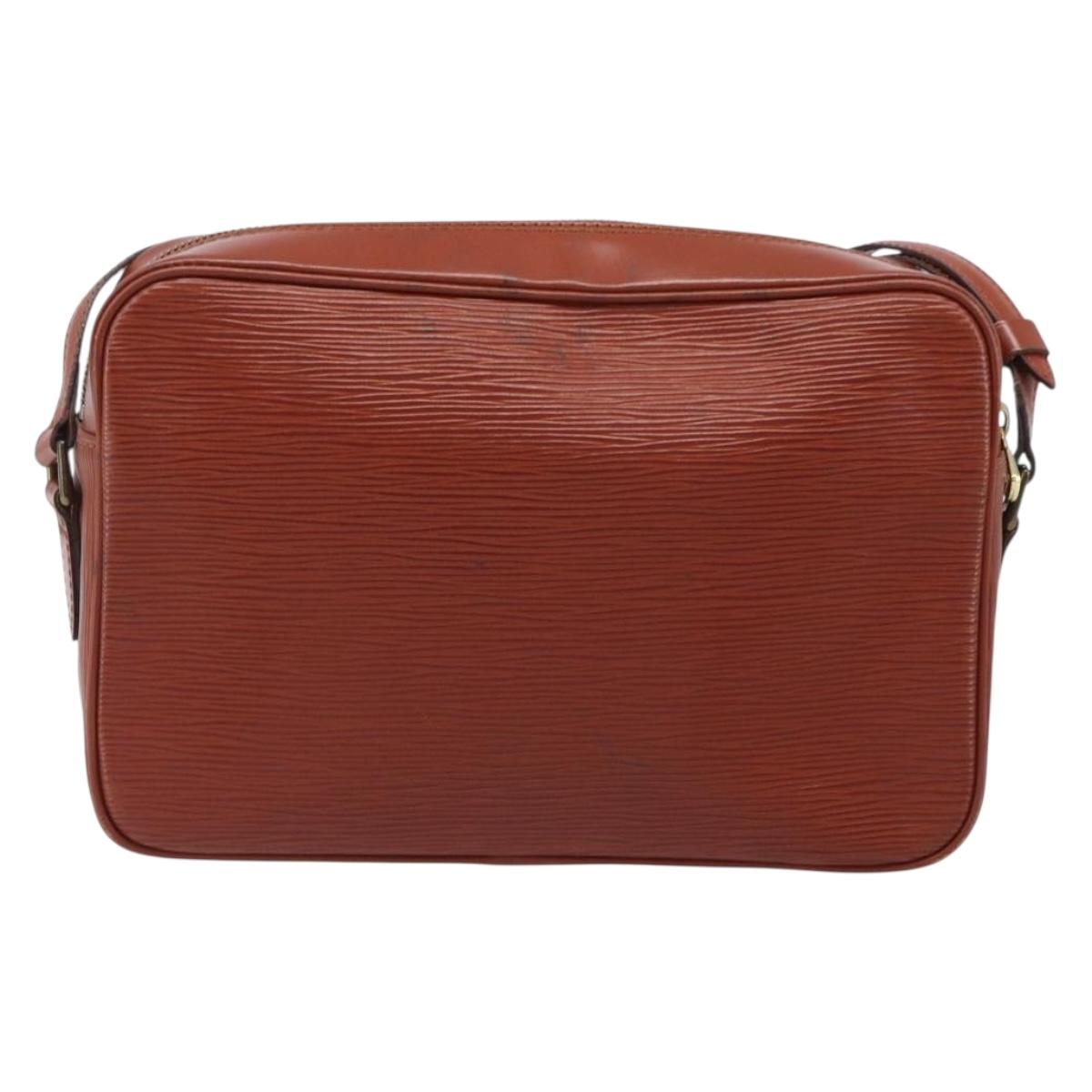 LOUIS VUITTON Epi Trocadero 27 Shoulder Bag Brown M52313 LV Auth 205918