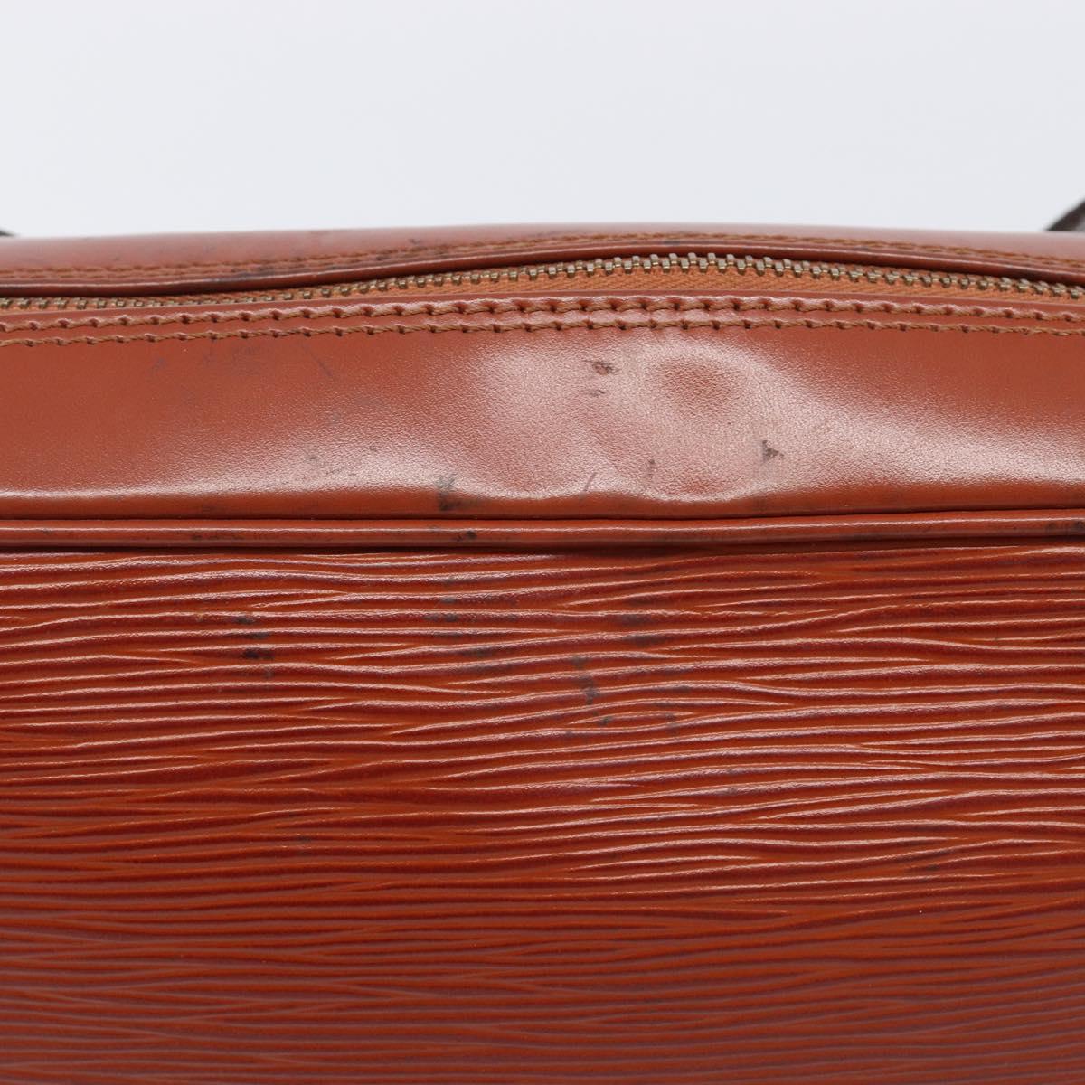 LOUIS VUITTON Epi Trocadero 27 Shoulder Bag Brown M52313 LV Auth 205918