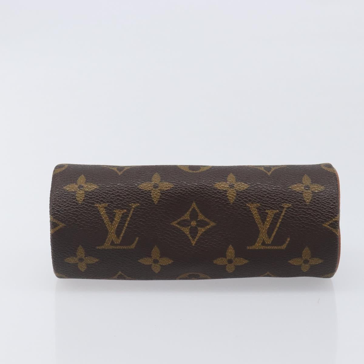 LOUIS VUITTON Monogram Papillon Pouch Pouch LV Auth 205921